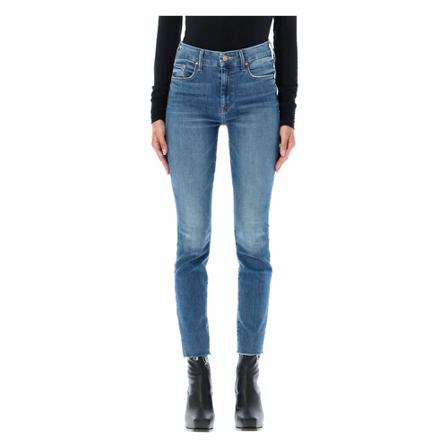 Mother, Slim-fit Jeans Blauw, Dames, Maat:W30