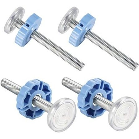 IC (Blå) 4-pakks baby med gjengede M10-stang - Baby