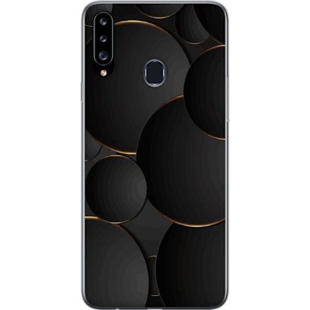 Mobilskal till Samsung Galaxy A20s med Lyxig Cirklar