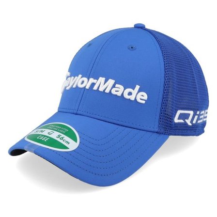 Taylor Made - Blå flexfit Keps - Tour Cage Mesh Hat Royal Flexfit @ Hatstore