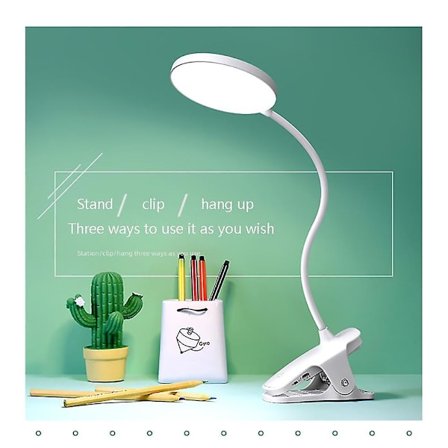 Lampor Clip On Läslampa Säng 26 LED Eye Protect Amber Clip On Book Light Uppladdningsbar 3