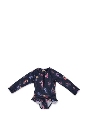 Vilje – Uv-Dragt Ls 1-2 År – Rainbow Reef Blue Filibabba