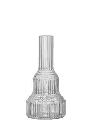 Kosta Boda Vas Pavilion Vaser Transparant H: 16.9cm