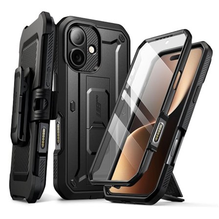 Supcase iPhone 17 Skal Unicorn Beetle Pro Svart