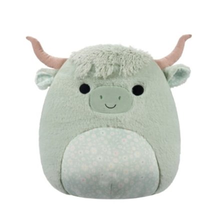 Squishmallows Fuzz A Mallows, Iver the Highland Cow, 40 cm