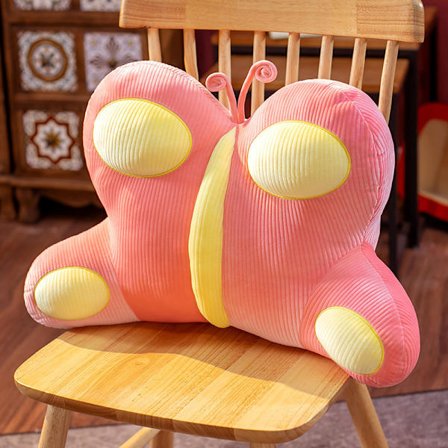 Ryggstøtte lesepute dekorativ plysj myk uformell pute