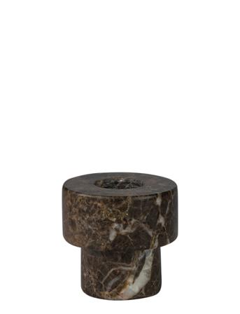 Marble Candleholder, Small Home Decoration Candlesticks & Tealight Holders Tealight Holders Multi/mønstret Mette Ditmer