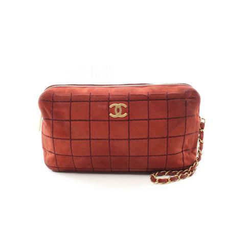 Chanel Vintage Pre-owned Shoulder Väska röd, Dam Vintage Väskor, Dam, Storlek: ONE SIZE
