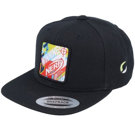 Nerf - Svart snapback Keps - Kids Winning Black Snapback @ Hatstore