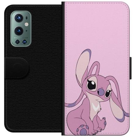 OnePlus 9 Pro Lompakkokotelo Stitch vaaleanpunainen