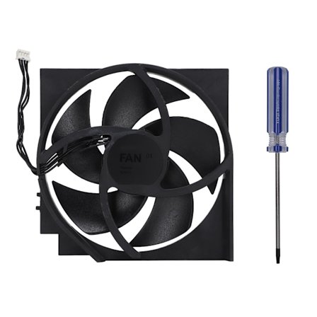 Holdbar ABS intern kjølevifte for Xbox ONE S OEM 5 blader 4 pin