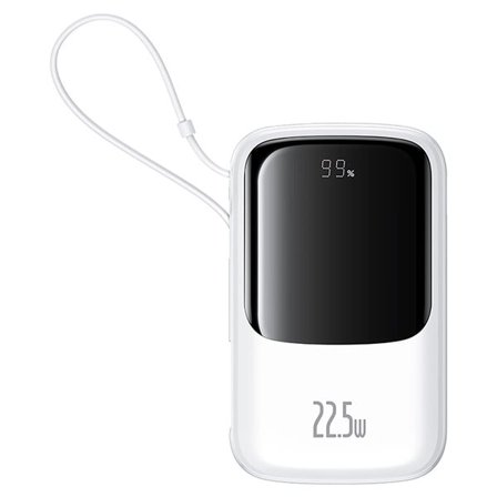 Baseus Qpow Pro+ Powerbank 22.5W 10000mAh - Hvid