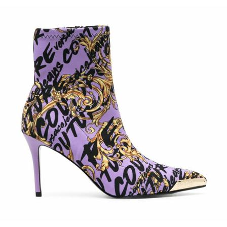 Versace Jeans Couture Schoenen , Paars , Dames , Maat: 39 EU
