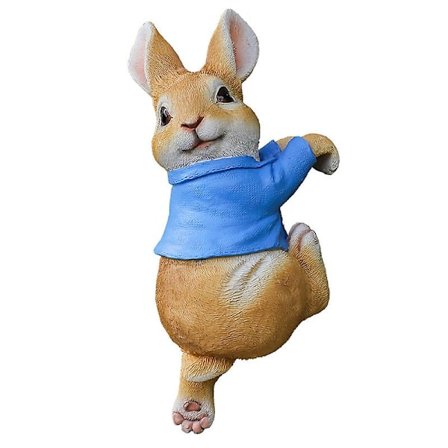 Pienoisveistos Ulkopuutarhapatsas, Hartsiaskartelu Kanin Puutarhakoristeet Riippuva Koriste Pääsiäinen