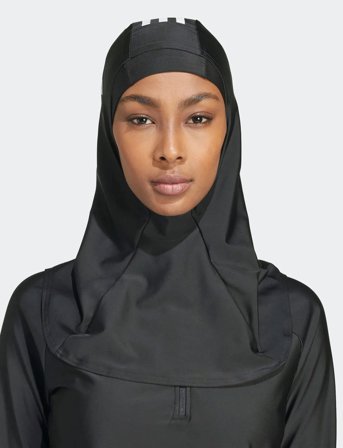 adidas Sportswear 3S Swim Hijab - Black - S