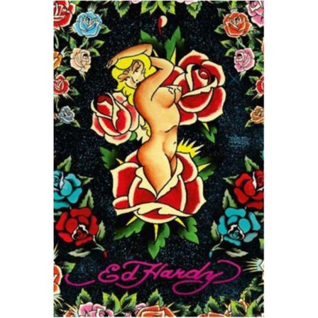 Ed Hardy - Rose Pinup