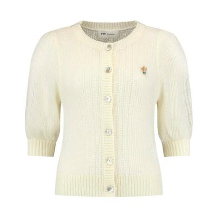 Pom Amsterdam Maud Vest , Beige , Dames , Maat: L