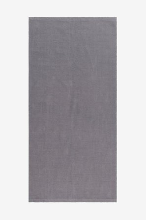 KM Home - Garnmatta Hemse - Grå - Bomulls- & trasmattor - 75X150 - Från Homeroom