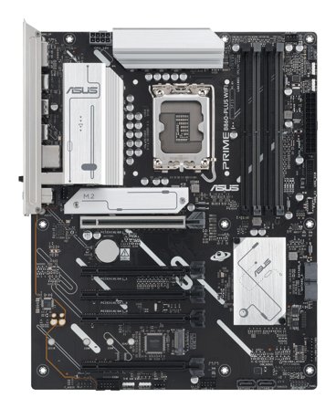 ASUS PRIME B860-PLUS WIFI - Motherboard - ATX - LGA1851 Socket - B860 Chipset - USB-C 3.2 Gen 2x2, USB 3.2 Gen 2, USB 3.2 Gen 1, USB-C 3.2 Gen 1 - 2.5