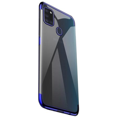 Genomtänkt Silikonskal FLOVEME - Samsung Galaxy A21S Blå