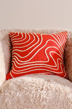 Jotex - Putetrekk 50x50 Cm Rød - WELLE - Kjøp Pynteputer & trekk hos Jotex