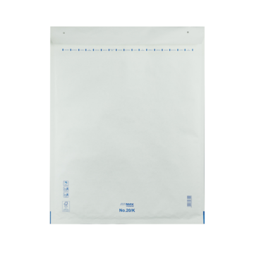 Boblekonvolutt 370x480mm hvit