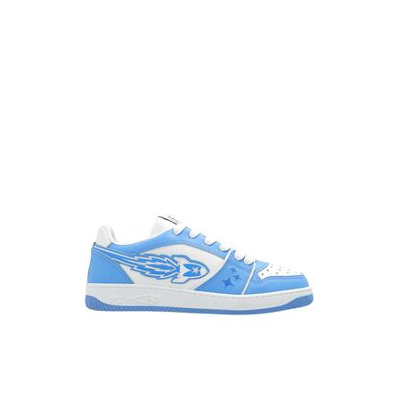 Enterprise Japan, Sneakers Blauw, Dames, Maat:36 EU,leer,Patches