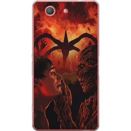 Yhteensopiva Puhelinkuori Sony Xperia Z3 Compact Satumaista moskeijaa pastelliväreillä, roikkuvilla lyhdyillä, tähdillä ja puolikuulla pilvien jo