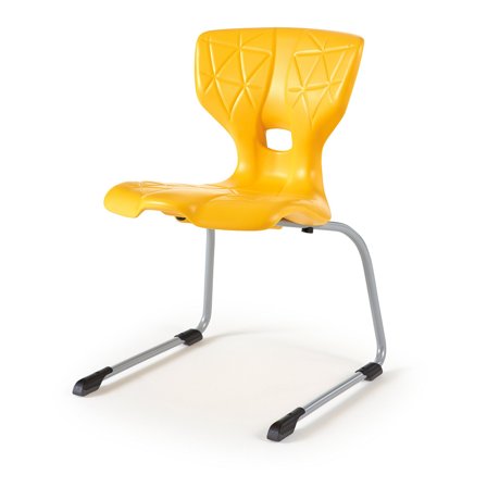 Schulstuhl ALDA III, gelb