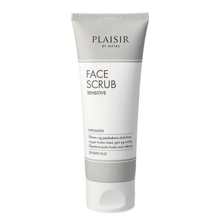 Plaisir Sensitive Face Scrub 75 g, Skincare, Renseprodukter, Scrub
