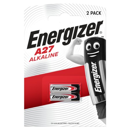 Energizer Alkaline Alkaliparisto A27, 12 V, 2 kpl A27, Sähkön jakelu & virrantuotto