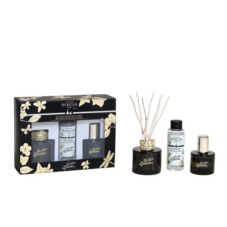 Maison Berger Paris Bouquet Parfumé LOLITA LEMPICKA - Duo Mini Bouquet e Spray Noir 1pz - Diffusore di Profumo