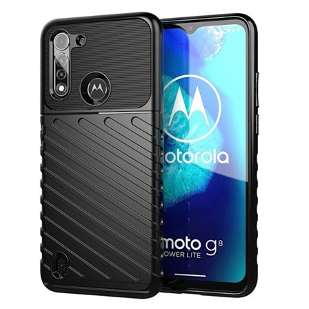 Thunder Motorola Moto G8 Power Lite kuoret - Musta