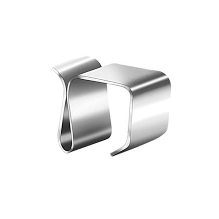 50 stk. Holdbare Tagrende-Klips til Lysstrenge - Heavy Duty Metal Hængere til Lysmontering til Hjemmefest Dekoration [HkkK]