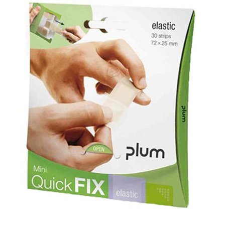 Plum QuickFix Mini Plasterdispenser liten, inkl. 30 plaster, Førstehjelp