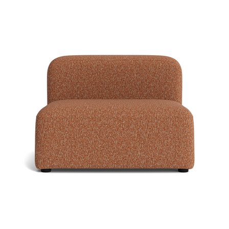 Milo XL sædemodul - Puente Brun Terracotta - 100x100x72 - Sofa