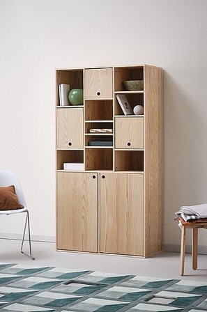 Jotex - Kaappi Ash/natural Ash/natural - ÄLVSTRAND - Osta Kaapit & vitriinikaapit Jotex