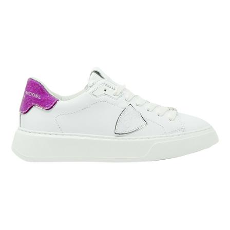 Philippe Model Temple Microspheres Low-Top Sneakers Hvid, Dame, Størrelse: 37 EU