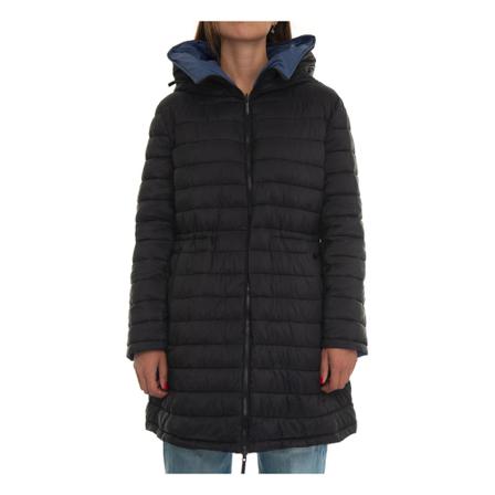 Emporio Armani, Reversible jacket Zwart, Dames, Maat:XL,polyester