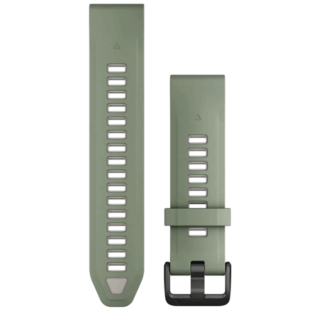 Garmin QuickFit 20 Silicone Willow/Fog Gray