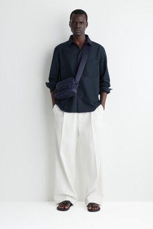 COS Men's Transit Crossbody Bag in Blue