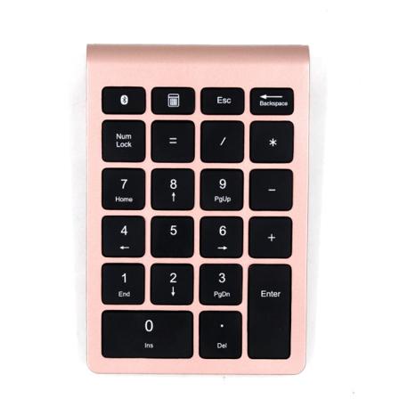 22-taster bluetooth numerisk tastatur til bærbare computere og surfp gold