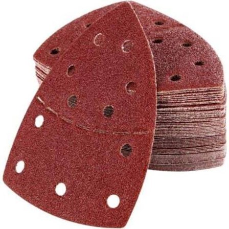 Kolmionmuotoiset hiomapaperiarkit, 40 kpl, Bosch PSM 160 A/PSM 80 -malleille, 105x152mm, karkeudet P40/60/80/120/180, yhteensopiva Boschin kanssa