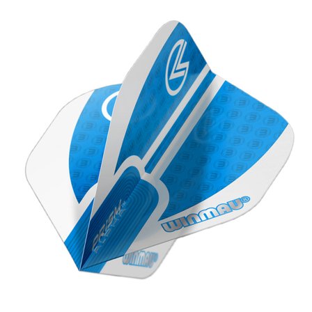 Winmau Prism Alpha Vincent van der Voort Blue & White Dart Flights | Winmau.com