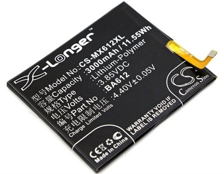 Batteri til SmartPhone, mobil til Meizu M5s, M5s Dual SIM, M5s Dual SIM TD-LTE og andre.