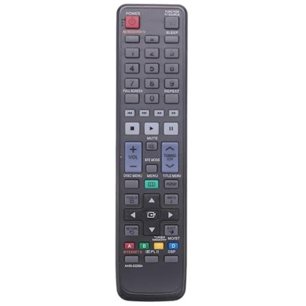 Ah59-02298A Ersättningsfjärrkontroll Lämplig Kompatibel med BD Hemmabiosystem Blu-Ray Htc5500 Htc6500 Htc5550 Htc6730W Htc6900W-WELLNGS