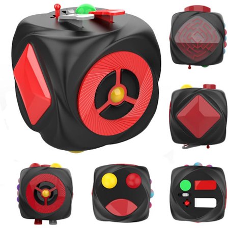 Anti-Stress Fidget -noppalelut - Sormenpään dekompressioaistilelut autismiin, ahdistukseen ja stressin lievitykseen