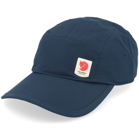Fjällräven - Blå 5panel Keps - High Coast Wind Cap Dark Navy 5-Panel @ Hatstore