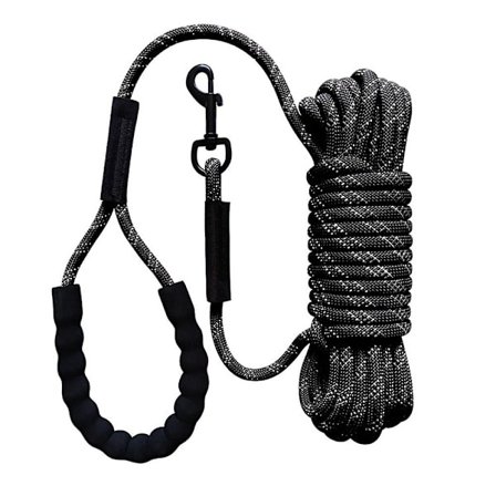 Reflective Nylon Rope Long Dog Leash For Dog's Walking, Camping