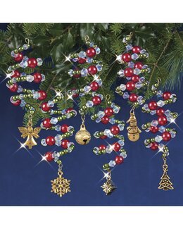 Askartelusetti Tannenschmuck Festliche Charmeure 3-er Pack